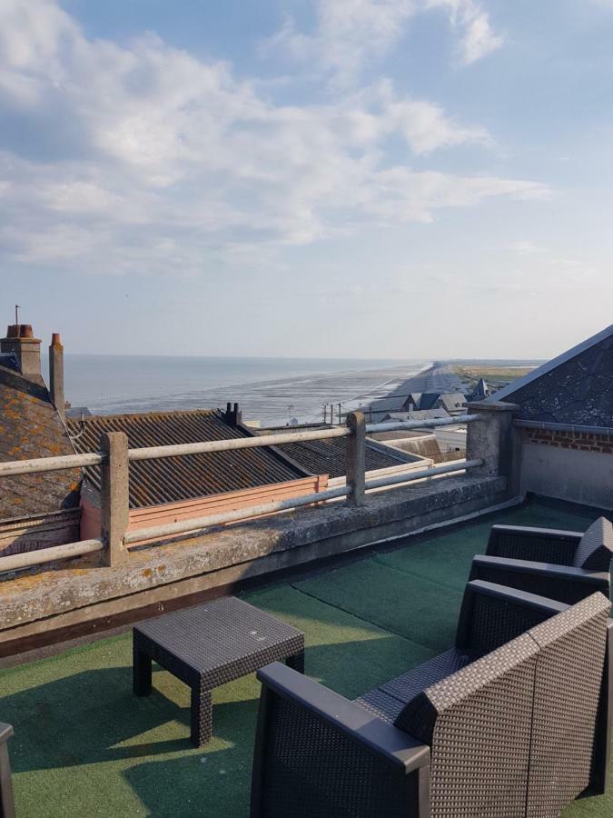 Apartmán Terrasse Vue Sur Mer Ault Exteriér fotografie